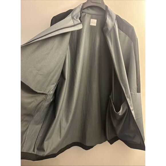 Calloway Golf Men's XL Jacket Full Zip Gray Black Zipped Pockets - Picture 11 of 11